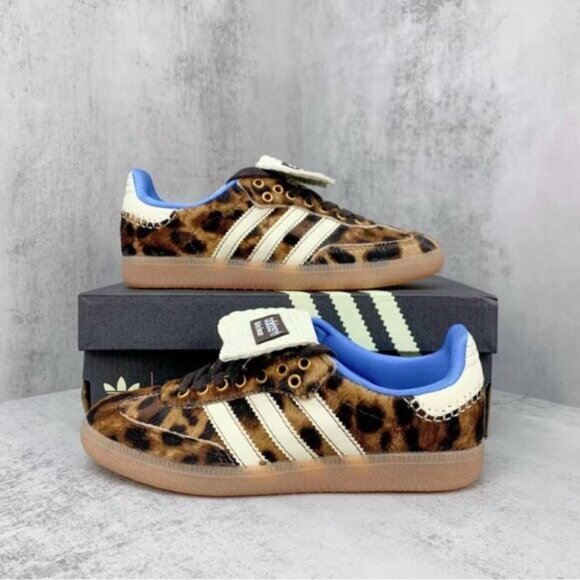 adidas Shoes - 🌹Adidas Wales Bonner x Samba Pony Leopard Sneakers💕